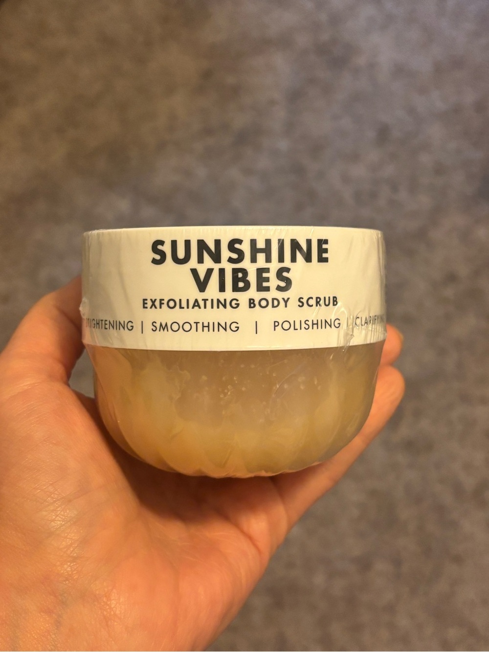 Truly Exfoliating Body Scrub - sunshine vibes